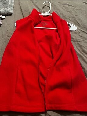 Women's Hot Pink Fleece Vest - Unbranded